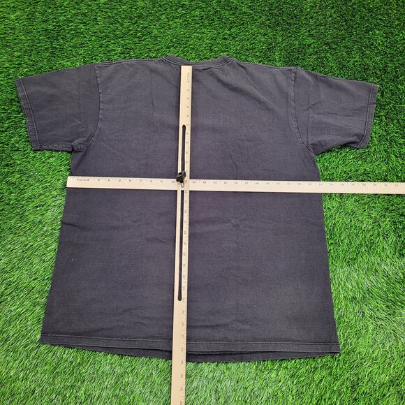 Vintage Oklahoma State University Sweatshirt XL 24x28 Faded Black - Picture 3 of 12